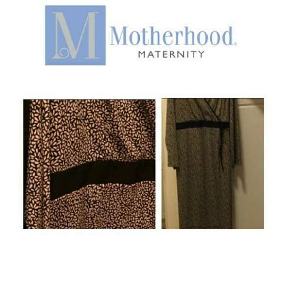 Elegant Motherhood Maternity Dress - Picture 1 of 8